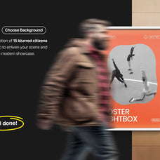 Lightbox Poster Mockup Generator