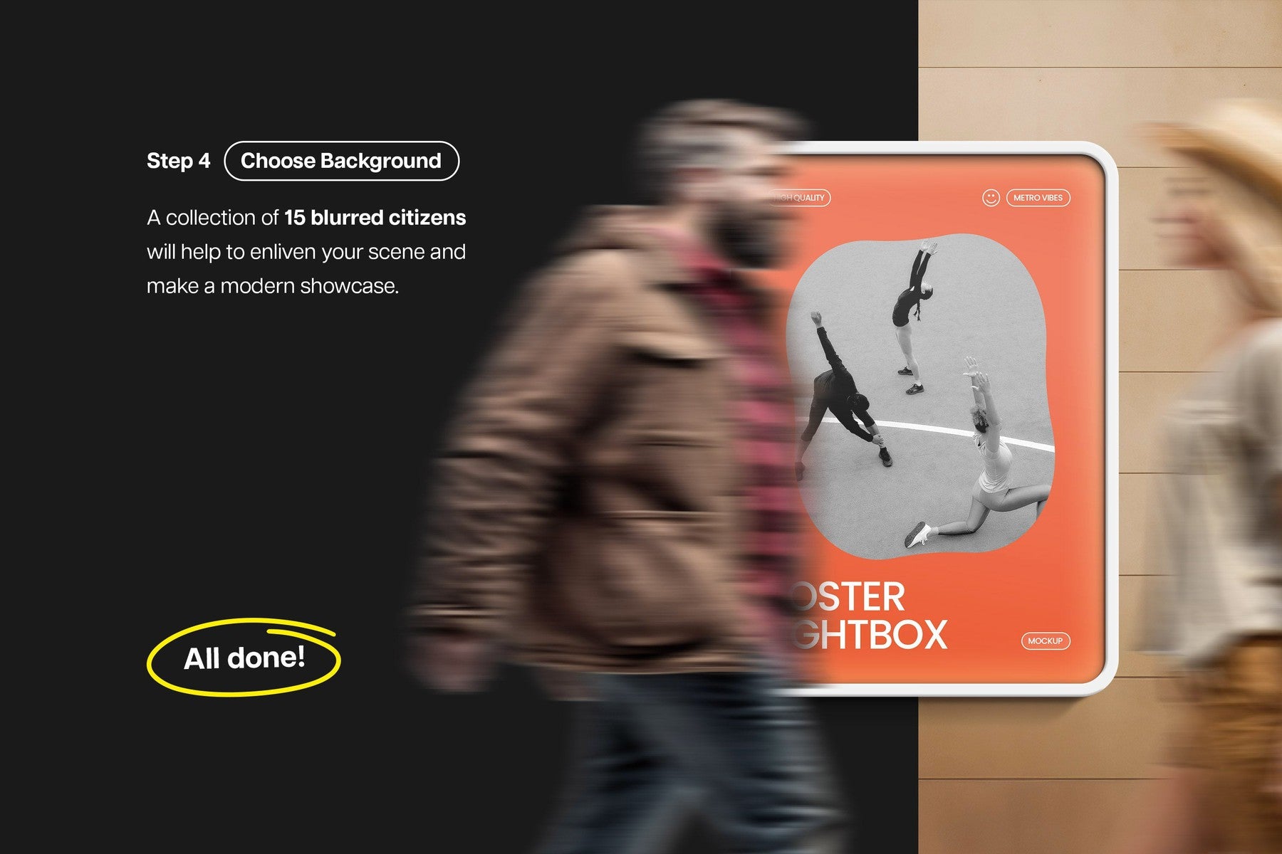 Lightbox Poster Mockup Generator