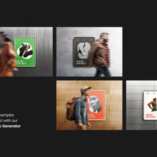 Lightbox Poster Mockup Generator