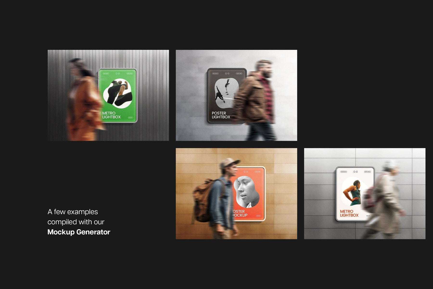 Lightbox Poster Mockup Generator