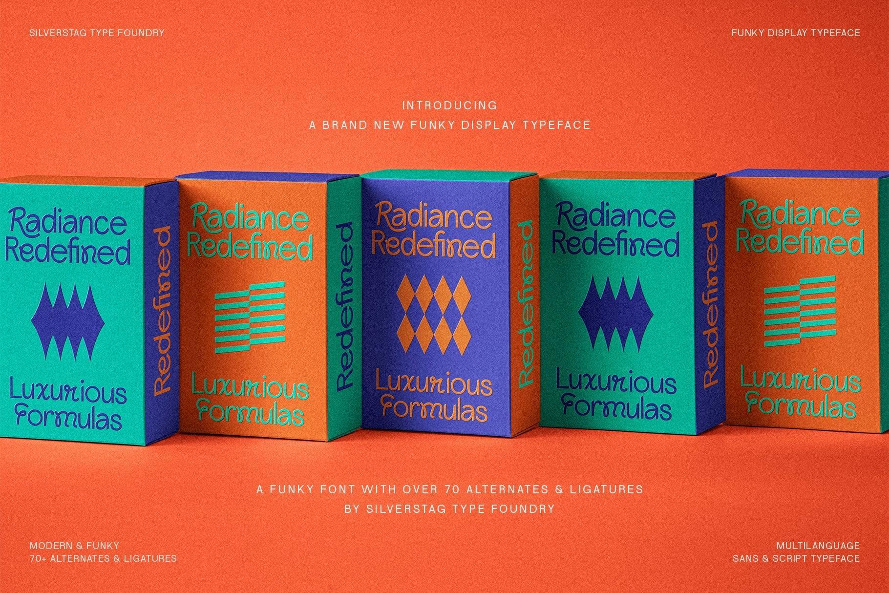 Lightshift - Funky Display Typeface