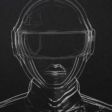 Line Paint Photo Effect