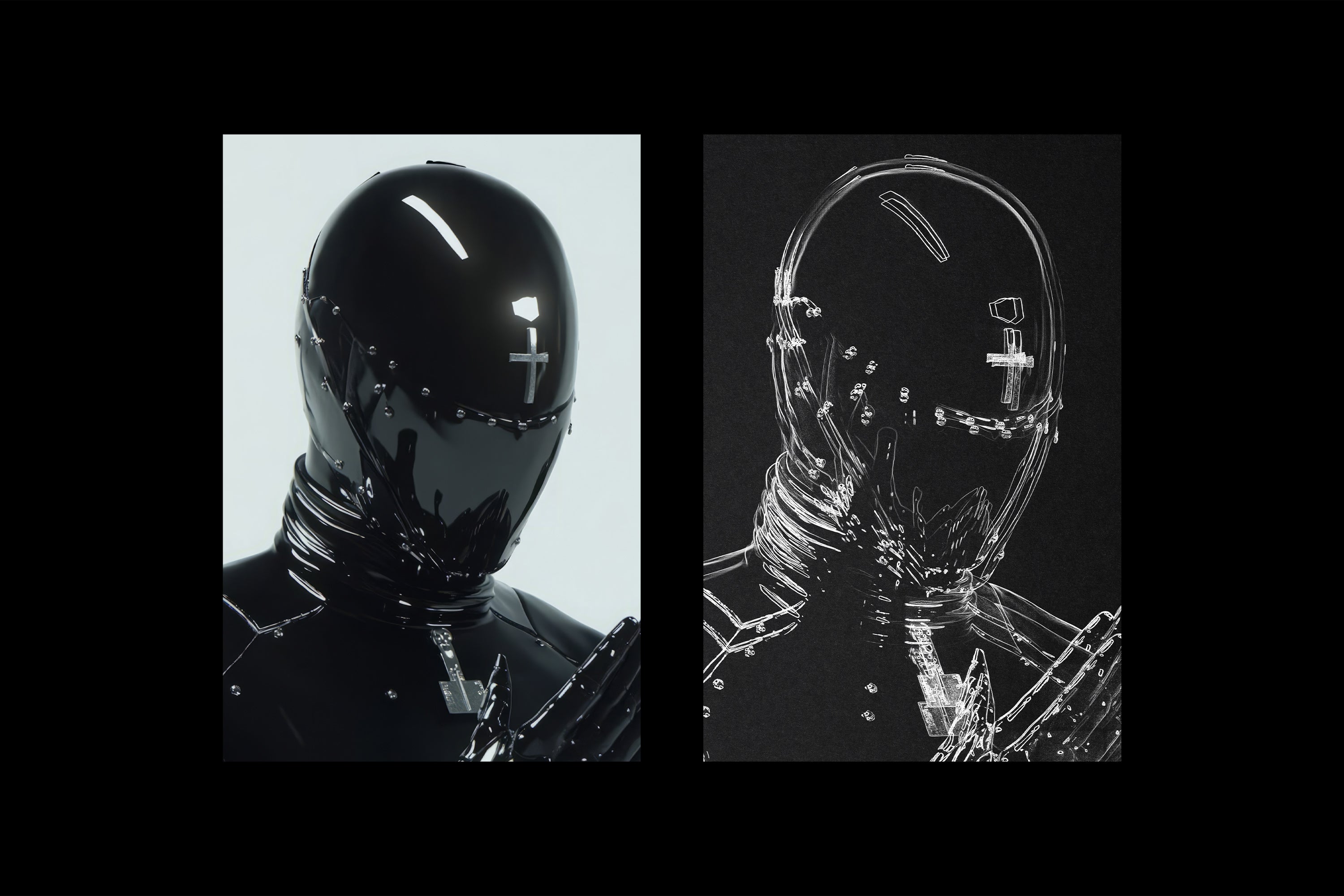 Line Paint Photo Effect