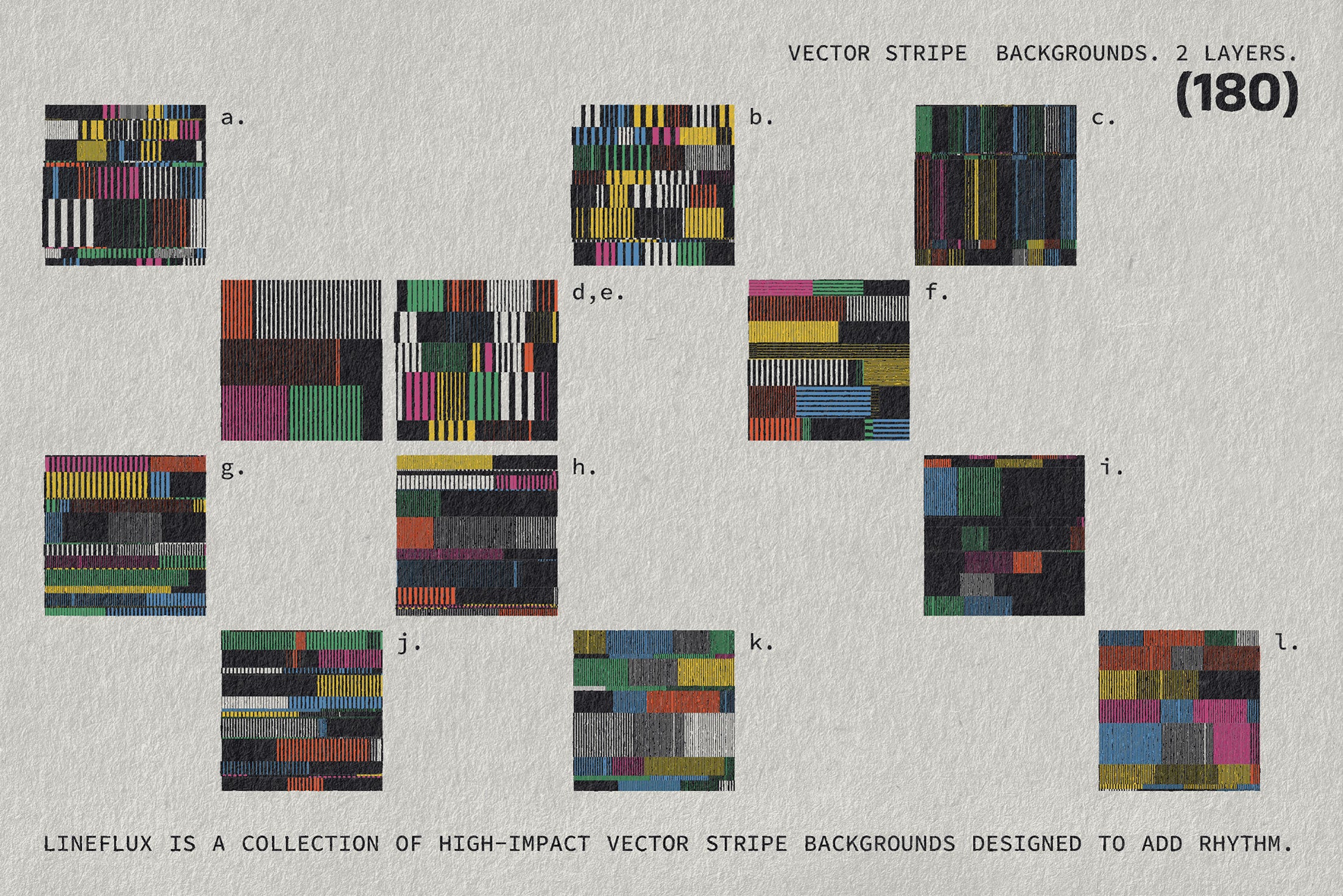 Lineflux – Vector Stripe Transitions Pack