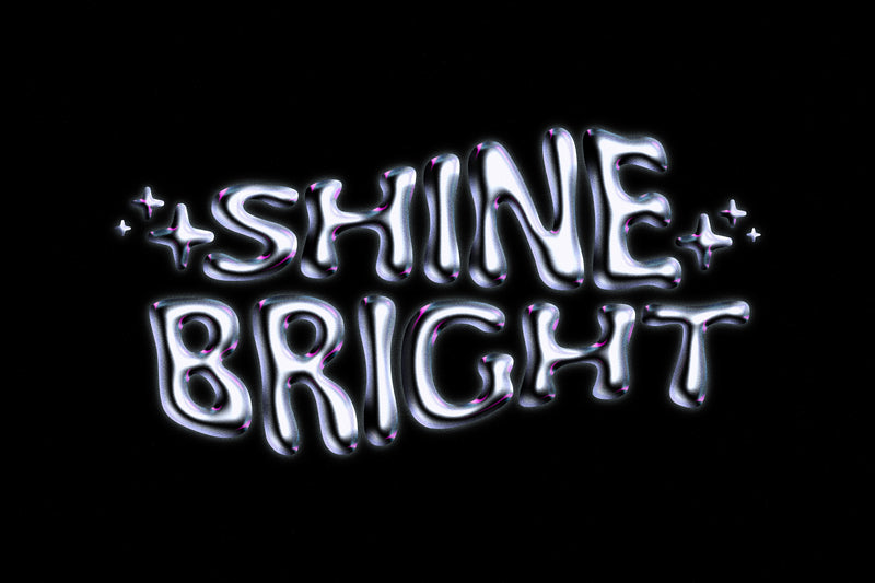 Liquid Chrome Text & Logo Effect