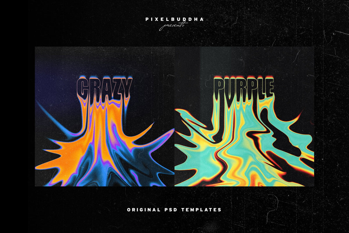 Liquid Text Effects Collection by Pixelbuddha – Studio 2am
