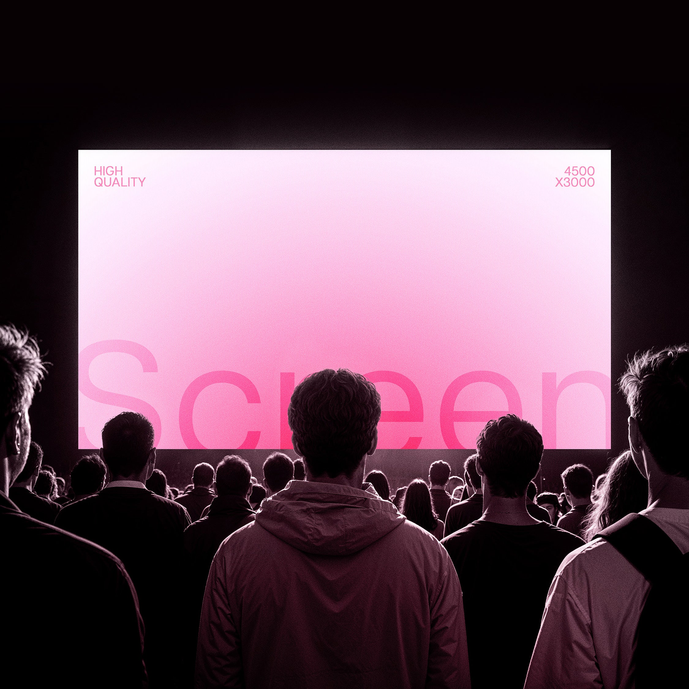 Concert 16:9 Screen Mockup