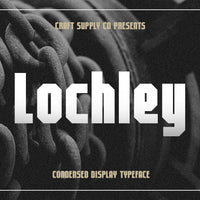 Lochley – Condensed Font