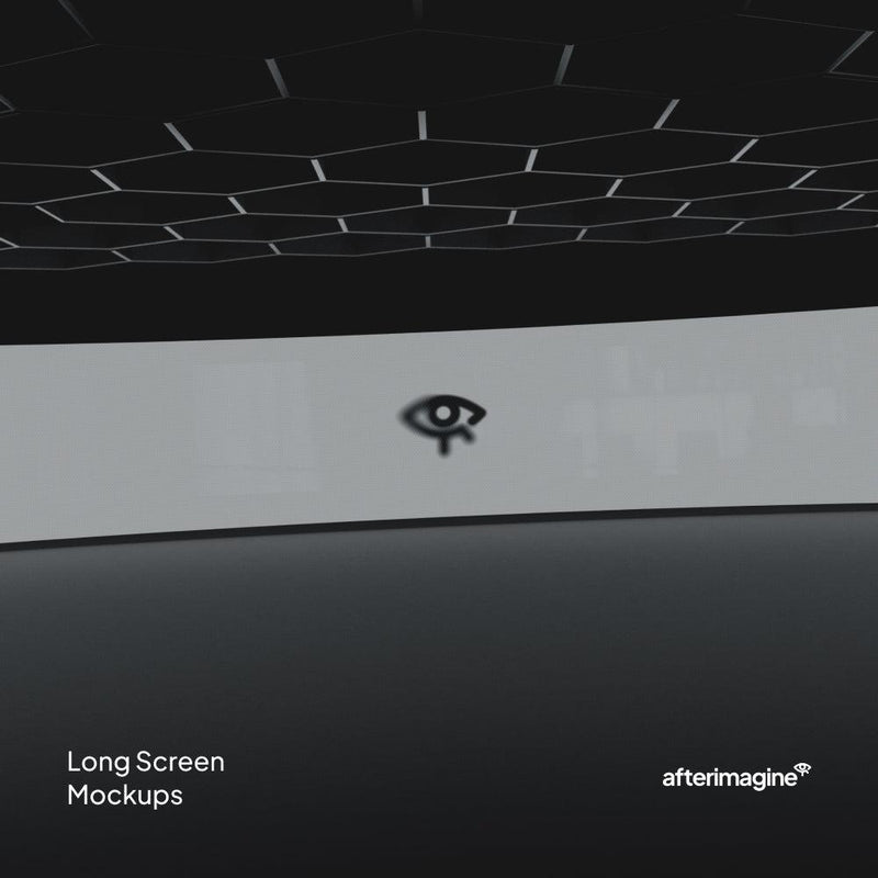 Long Screen One Color Long Screen Mockups by Afterimagine
