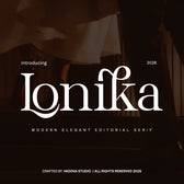 Lonika Modern Elegant Editorial Serif Font