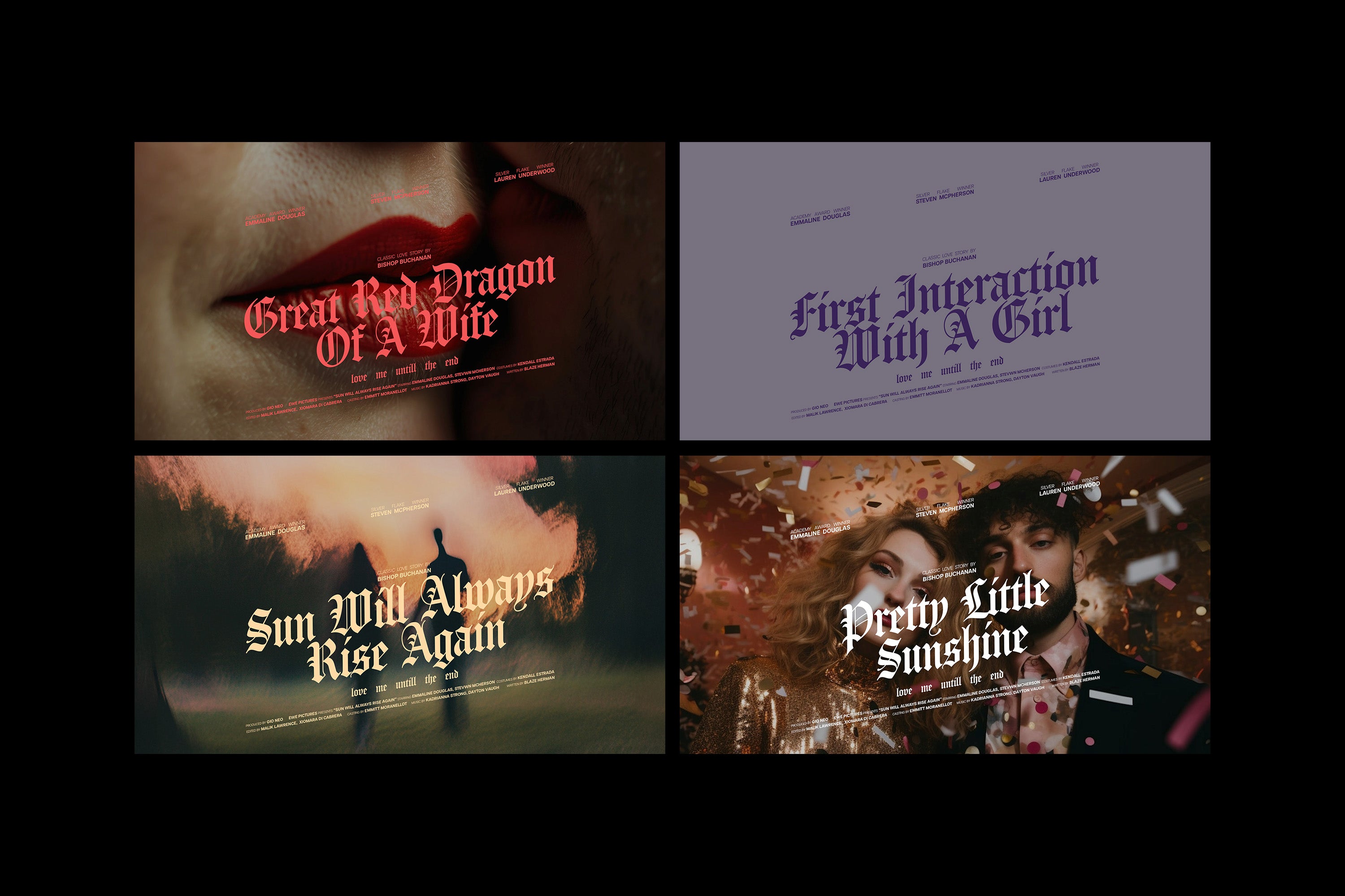 Love Movie Titles Collection