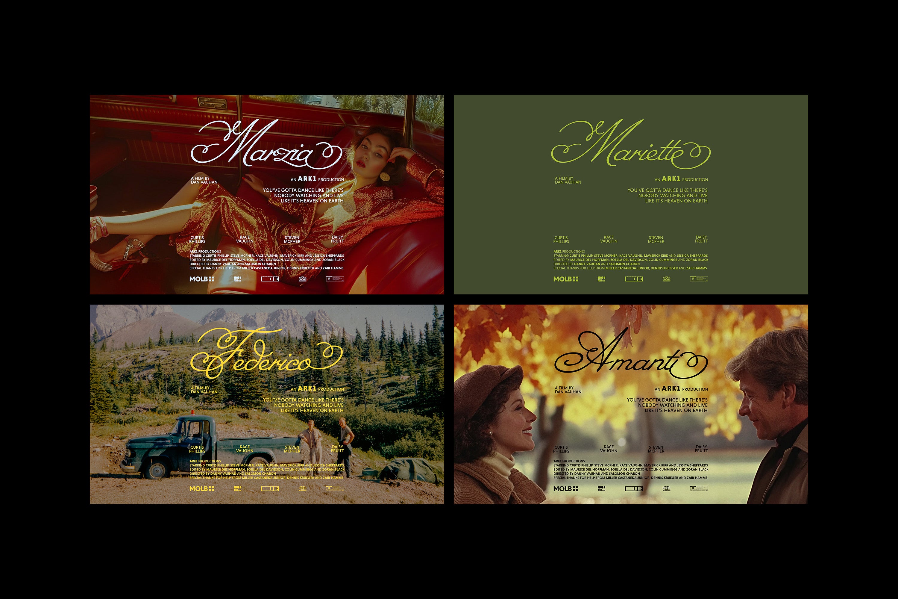 Love Movie Titles Collection