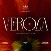 LT Verola – Rich Serif Ligature Typeface