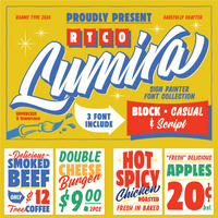 LUMIRA-Sign Painter Font Collection