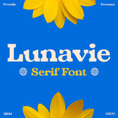 Lunavie – Bold Serif