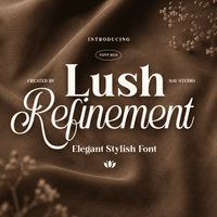 Lush Refinement - Duo Elegant Font