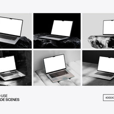 MacBook Air Mockup Set
