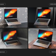 MacBook Mockups Collection