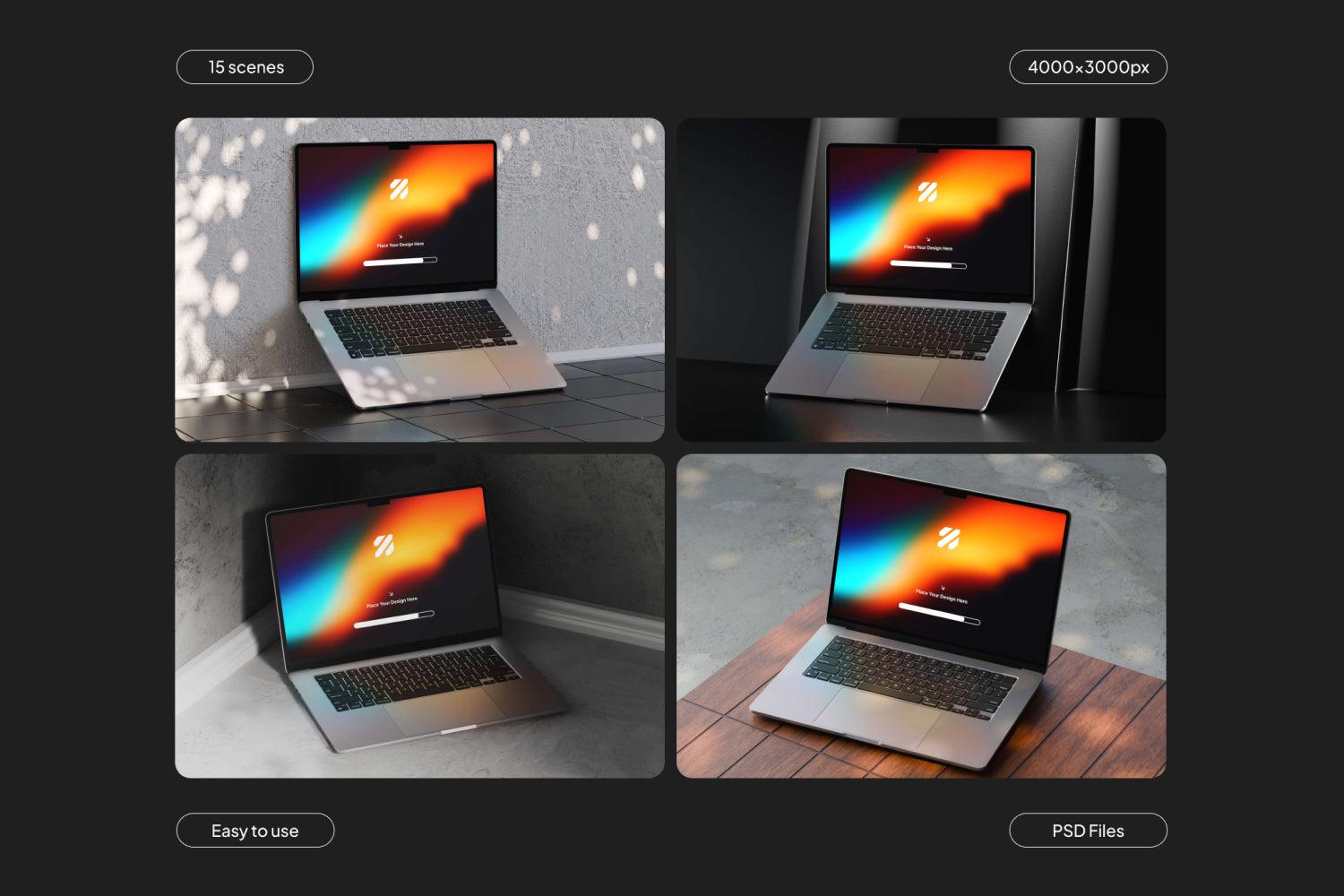 MacBook Mockups Collection