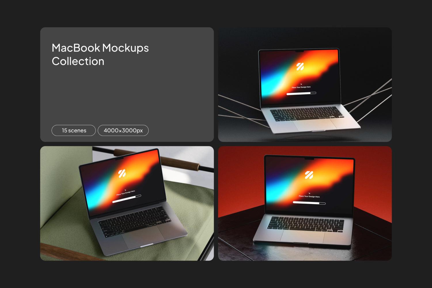 MacBook Mockups Collection