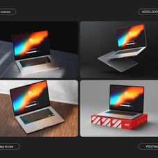 MacBook Mockups Collection