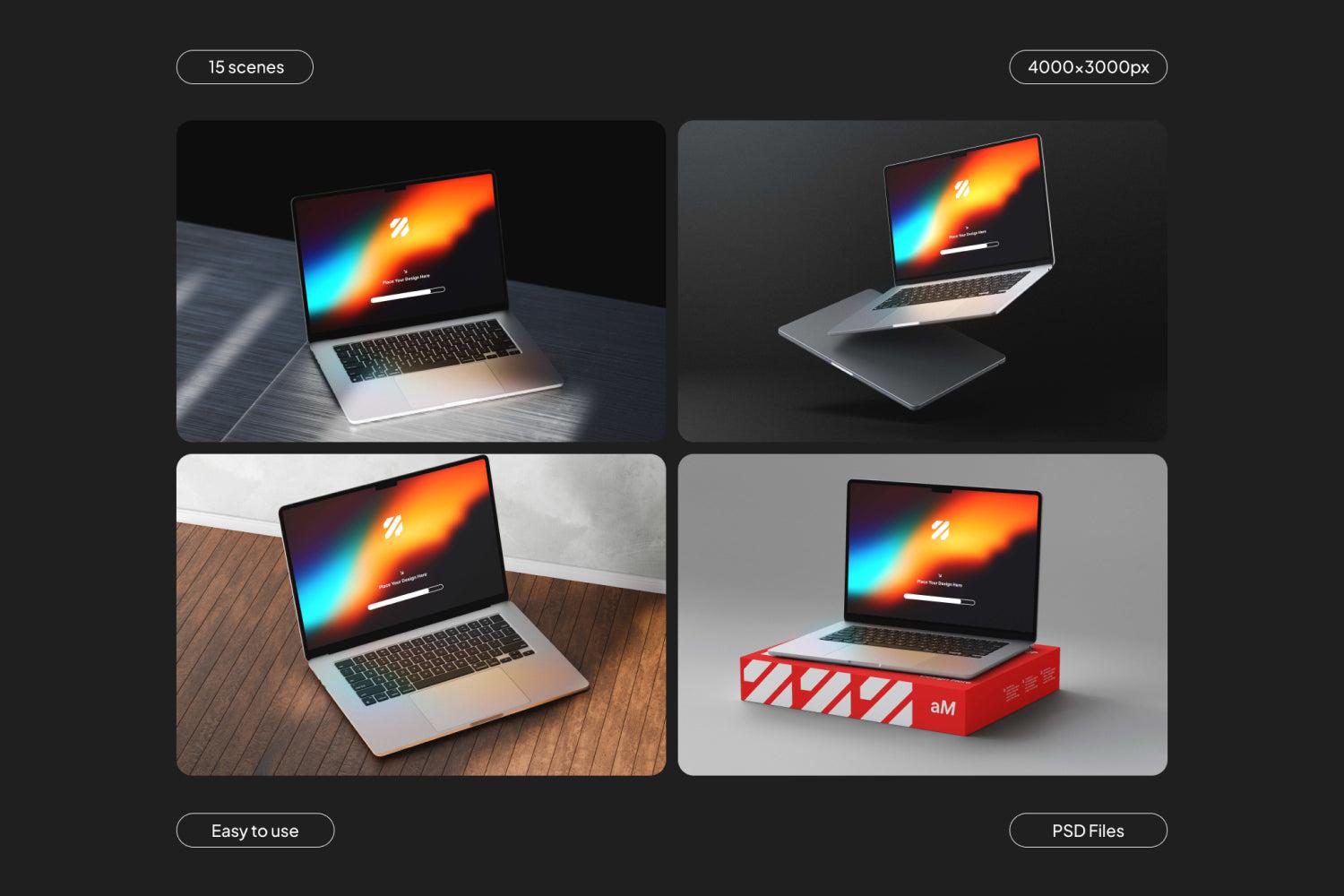 MacBook Mockups Collection