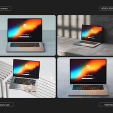 MacBook Mockups Collection