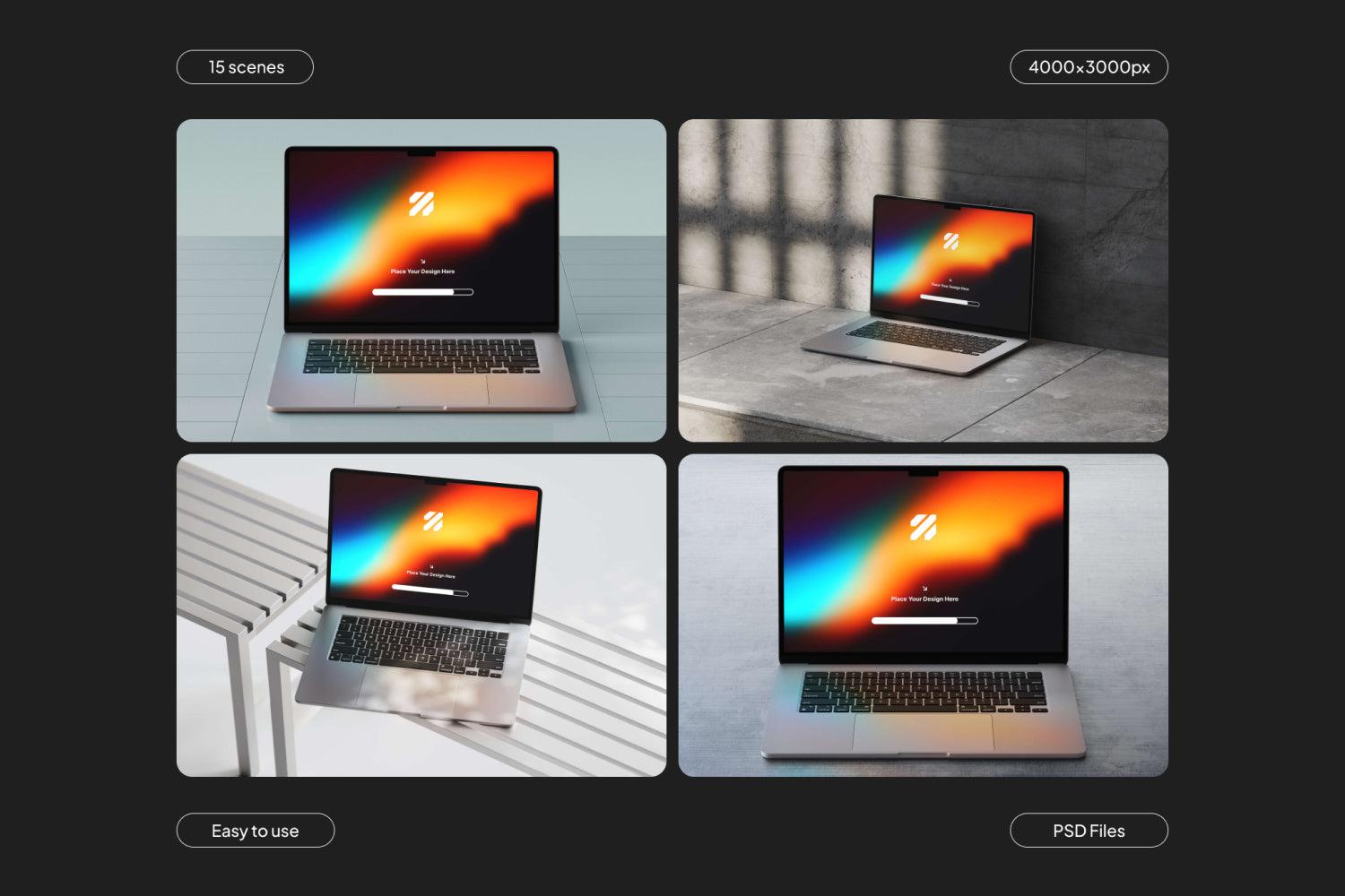 MacBook Mockups Collection