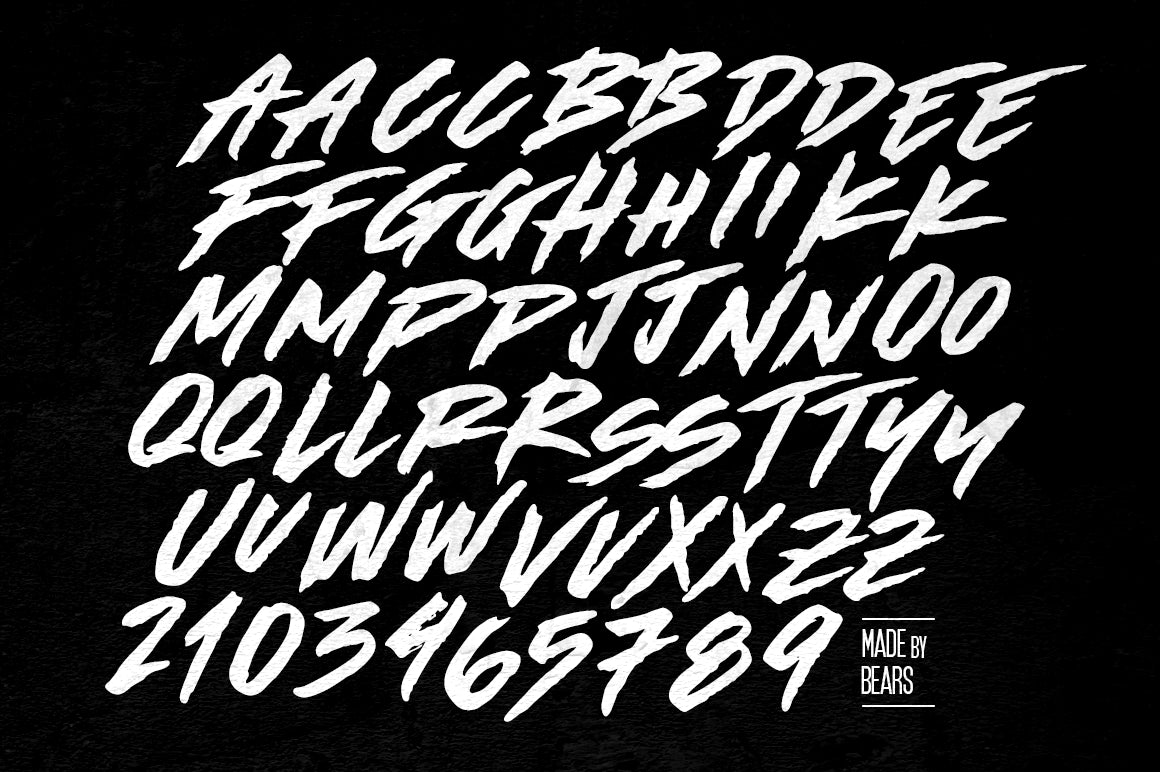 Made by Bears - Font