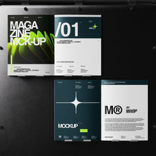 Magazine Mockup by Morrobati, preview 1