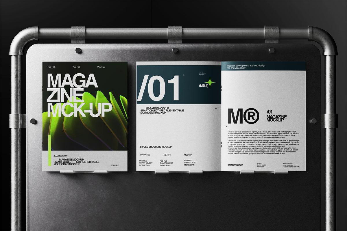 Magazine Mockup by Morrobati, preview 3