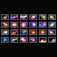 Magma Retro Gradient Textures