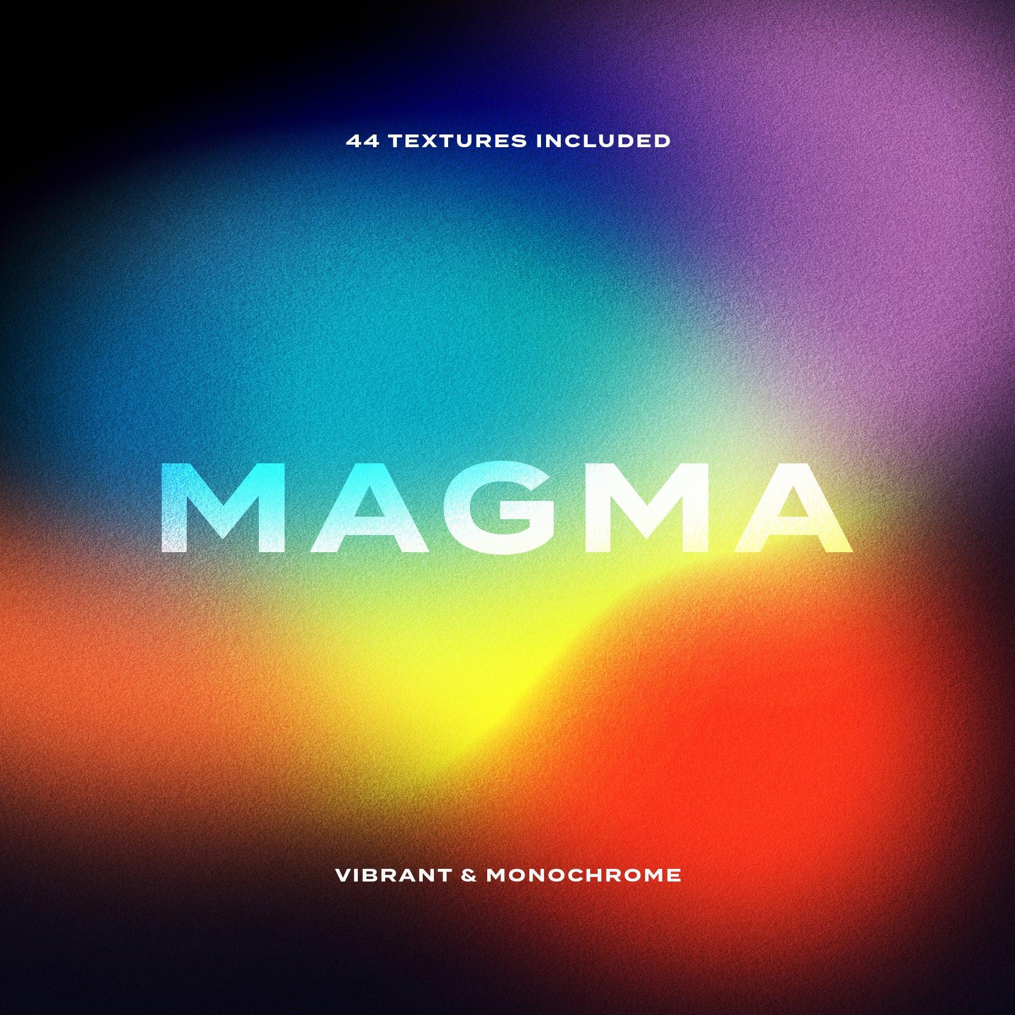 Magma Retro Gradient Textures