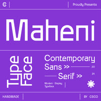 Maheni – Contemporary Sans