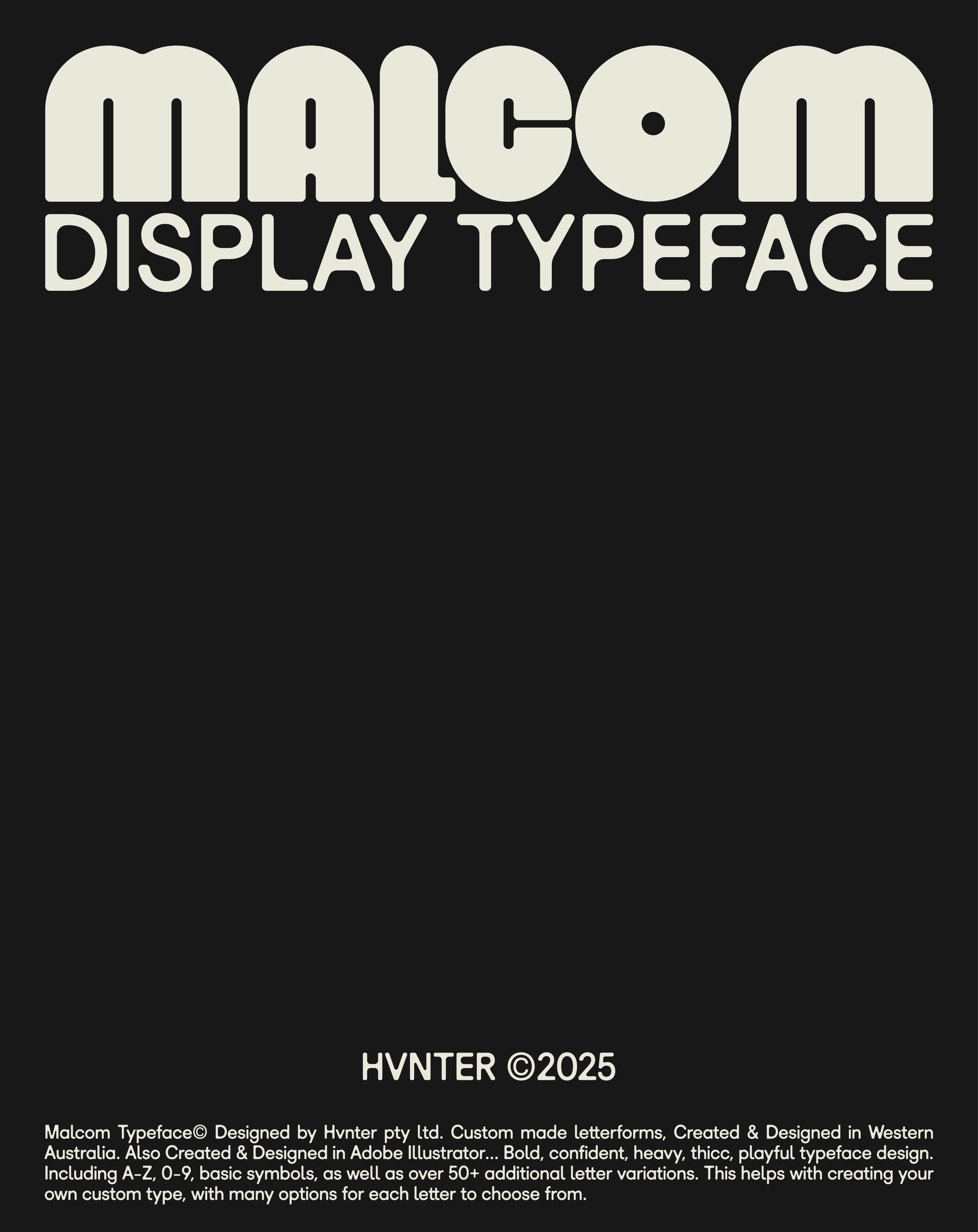 Malcom Typeface