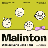 Malinton Family Font