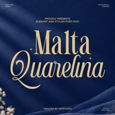 Malta Quarelina - Duo Luxury Script & Serif