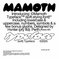 Mamoth Typeface