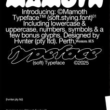 Mamoth Typeface