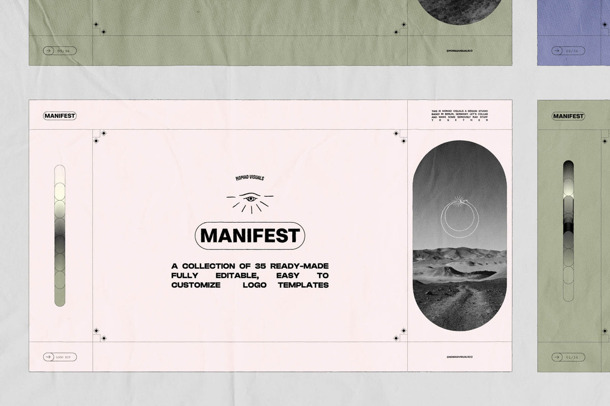 Manifest - Logo Creator Kit by Nomad Visuals – Studio 2am