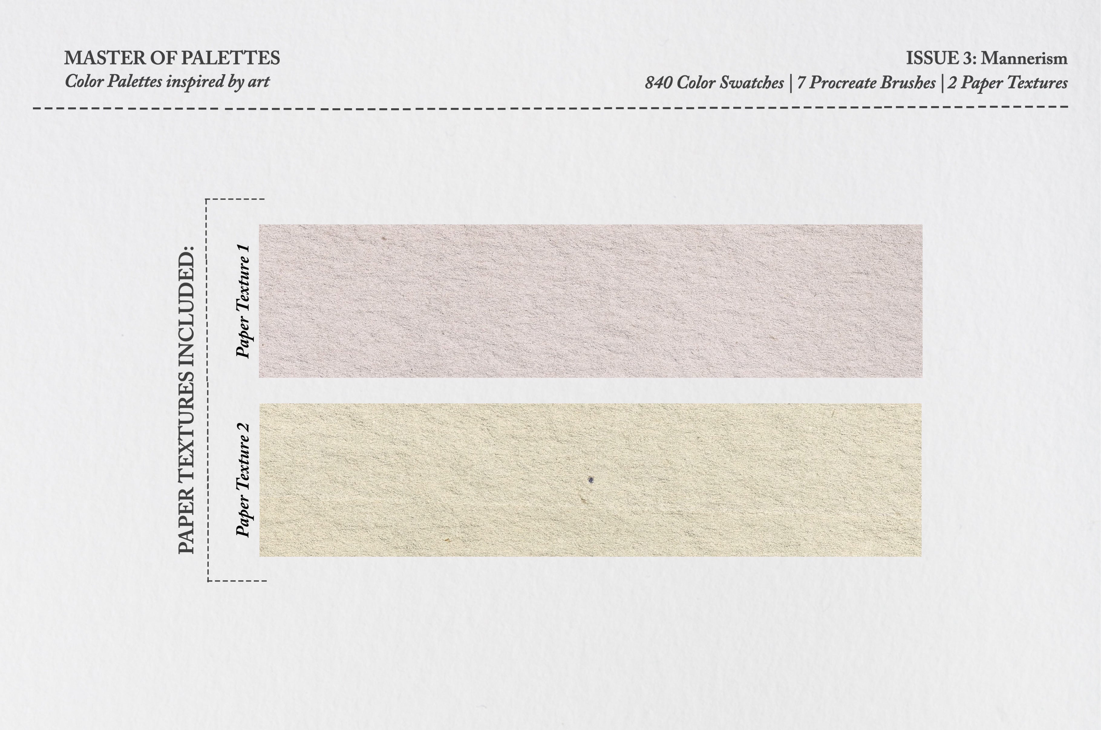 Mannerism Procreate Kit