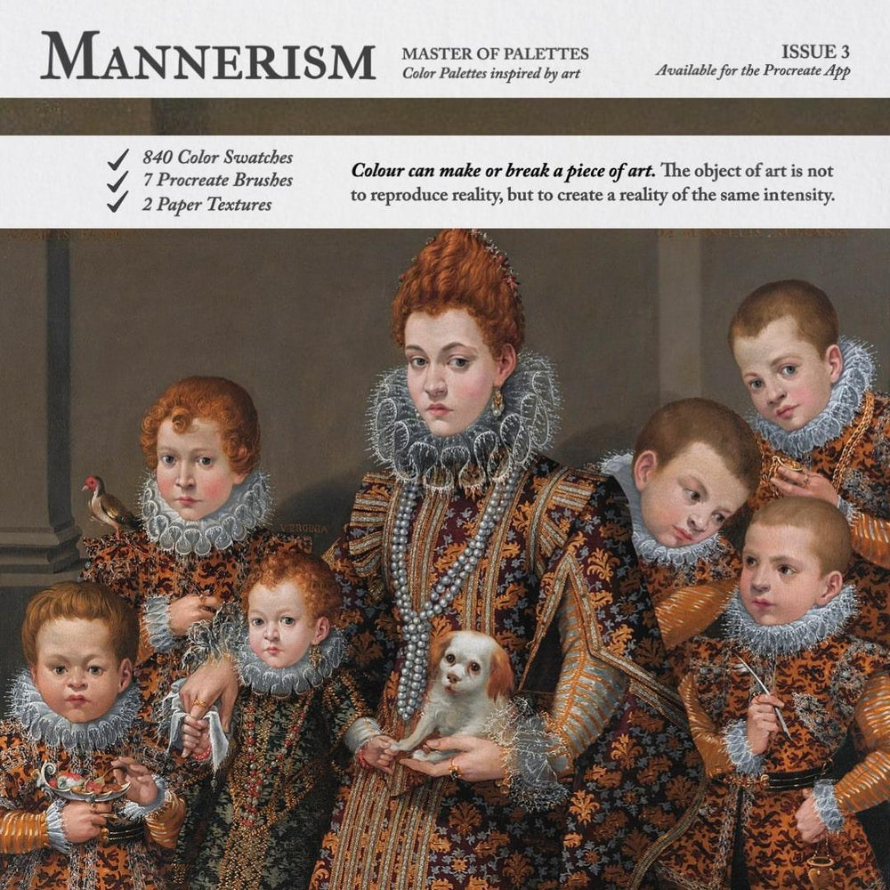 Mannerism Procreate Kit by Digi Life