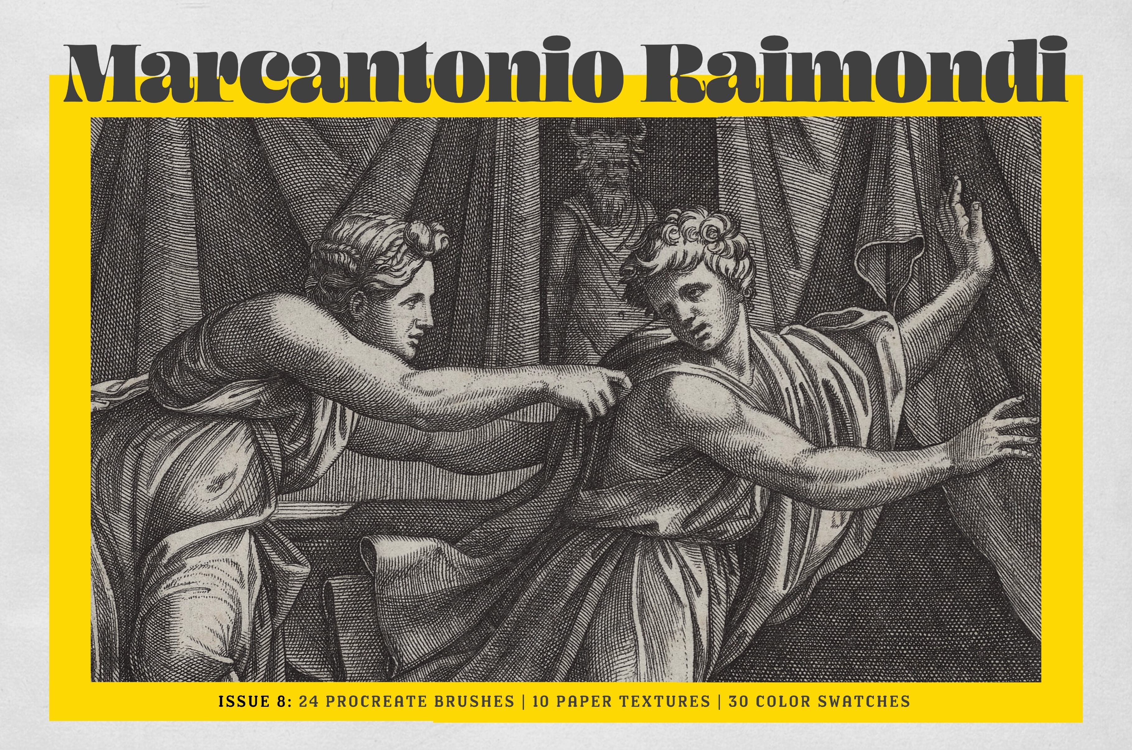 Marcantonio Raimondi Procreate Kit