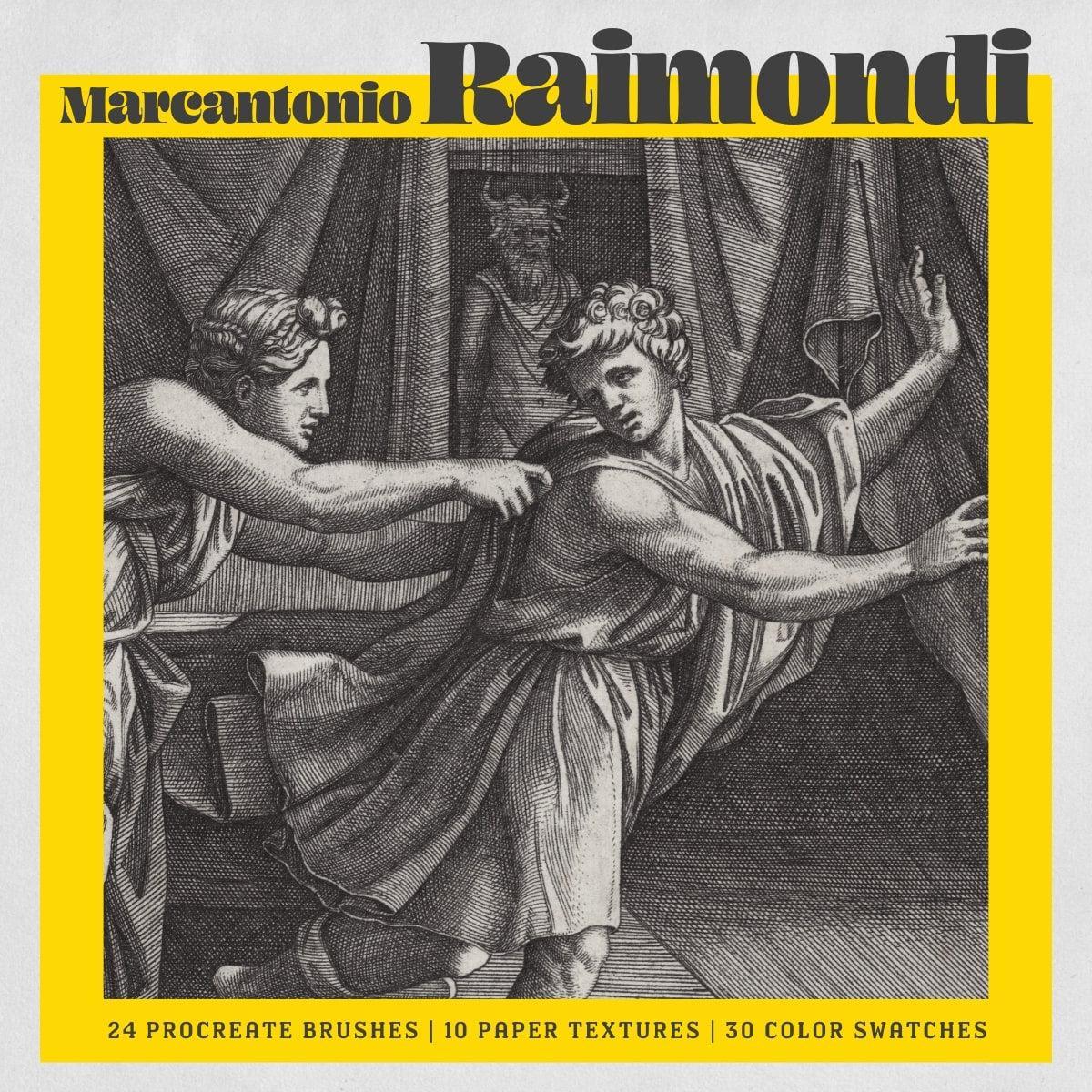 Marcantonio Raimondi Procreate Kit