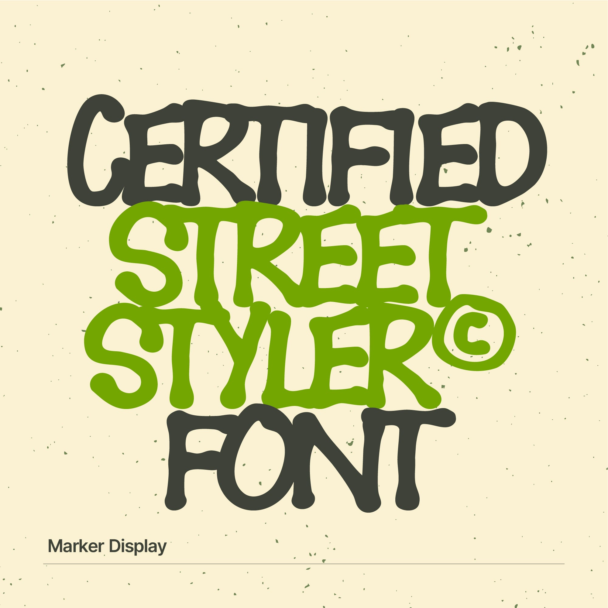 趣味 street fonts Marker Display - Hand-Drawn Font by Le Zeste – Studio 2am