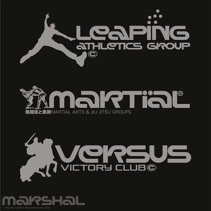 Marshal Typeface