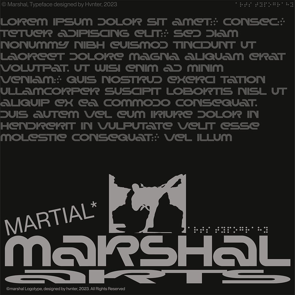 Marshal Typeface