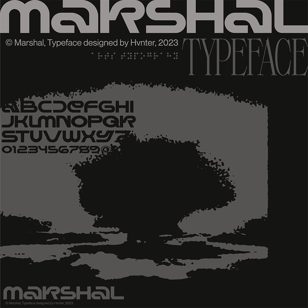 Marshal Typeface