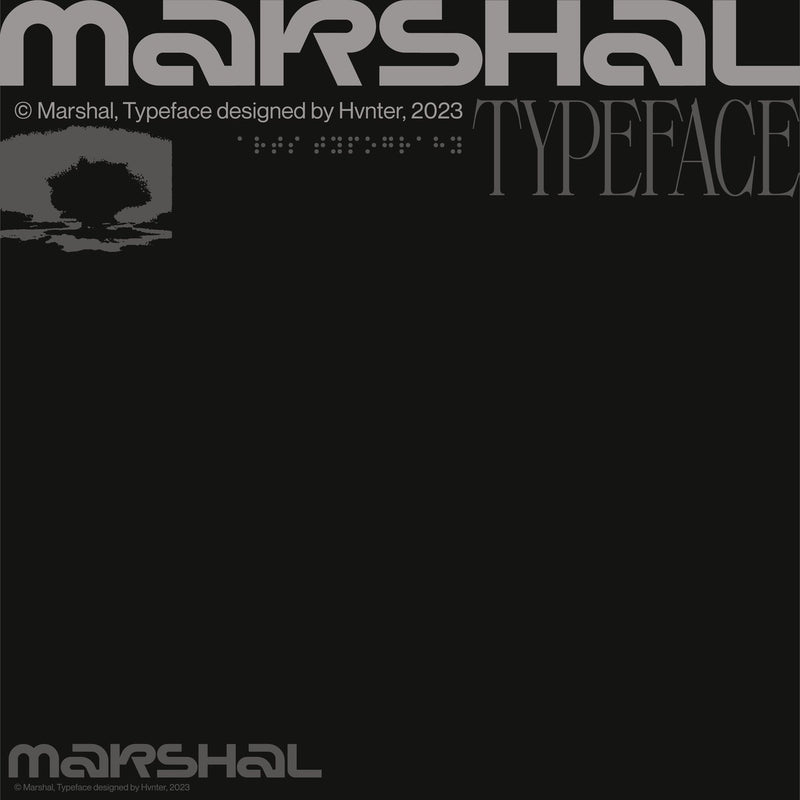 Marshal Typeface