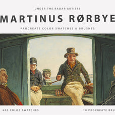 Martinus Rorbye Procreate Kit